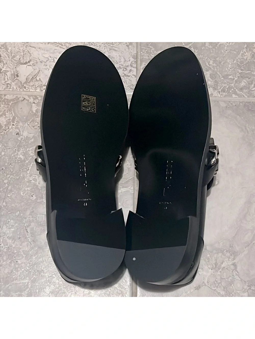 JW Anderson Logo-Engraved Leather Loafers in Black, Size 41 NEW in Box + DustBag